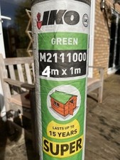 Collection only - IKO Green Super Shed Roofing Felt 4m x 1m + Adhesive