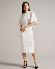 Ted baker lounia fluted sleeve - fluted,