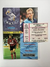 Wycombe Wanderers v Crewe