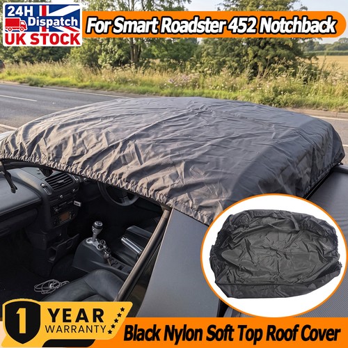 Black nylon soft top - nylon, roof