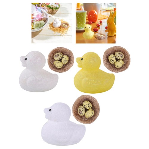 Simulation duck with - simulation, egg