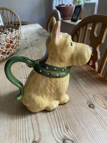 Pottery dog jug new - jug, out