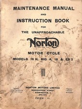 Norton model 16h big - ~,