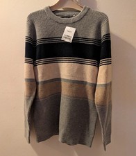 Boys Multi Stripe Crew Neck
