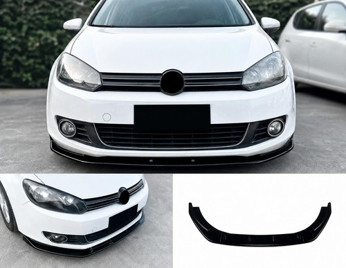 Golf mk6 front spoiler lip - mk6,