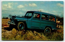 Postcard Jeep 4-Wheel Utility