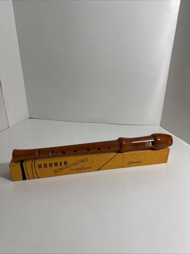 Hohner wooden recorder - wooden,