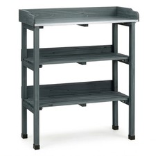 Wooden Potting Table Flower