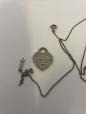 Tiffany & Co Return To Tiffany Heart Tag Necklace AG925