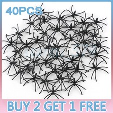40PCS Realistic Plastic Spider