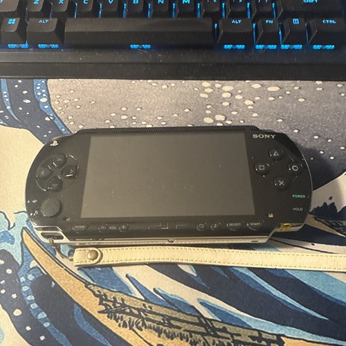 Sony psp 1000 black handheld - 1000,