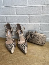 Dune Nude/ Brown Snakeskin