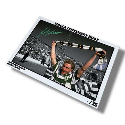 Signed frank mcavennie - frank, a4