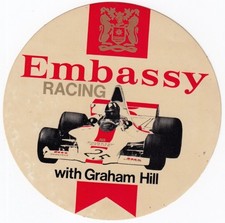 EMBASSY RACING GRAHAM HILL F1