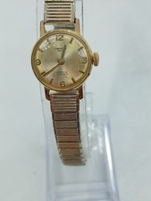 Ladies oriosa watch 17 jewel, good working condition. 10 micron gold plated. 