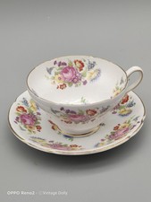 Vintage Bone China Floral Tea Cup And Saucer Stanley