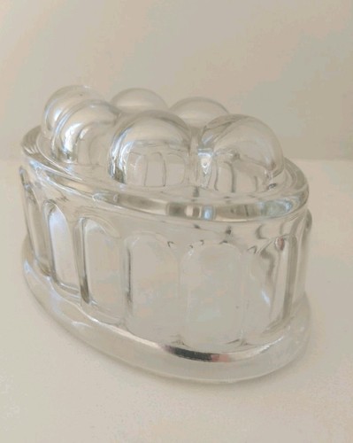 Vintage glass jelly mould - vintage,