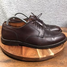 Alden 925 Norwegian Blucher Mens 9.5 A/C Dark Down Hand Sewn Split Toe