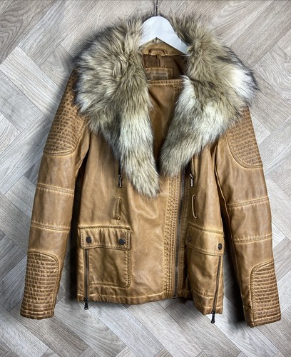 Ladies guess tan faux leather - guess,