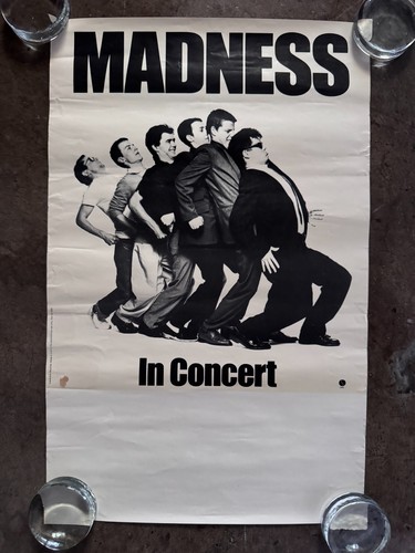 Vintage 80s madness concert - vintage,