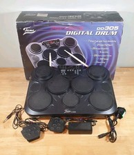 Vintage Fame DD305 Portable Digital Drum Kit Tested Working Boxed