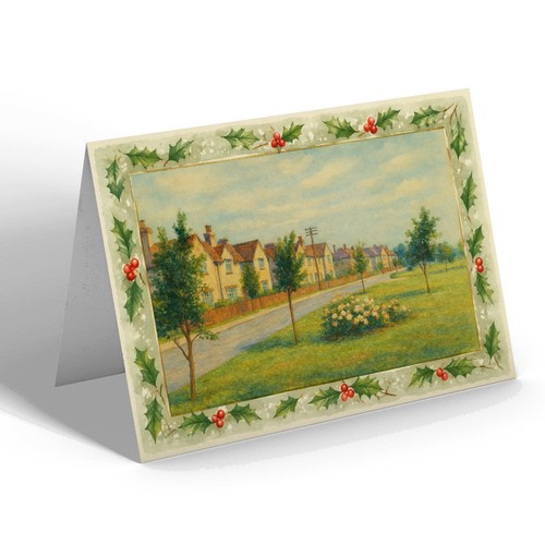 Christmas card warrant - card,