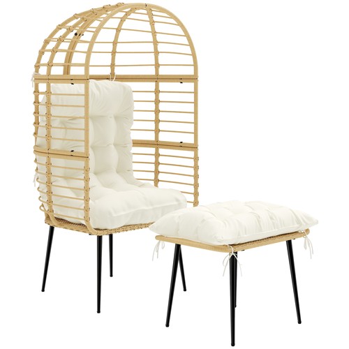 Outsunny standing egg chair - outsunny,