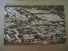 AIR VIEW OF WEMBLEY OLD POSTCARD BRITISH EMPIRE EXHIBITION STAMP 1924