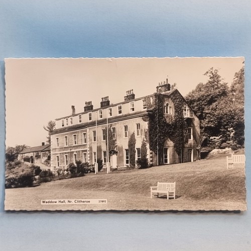 Clitheroe postcard c1950 real - postcard,