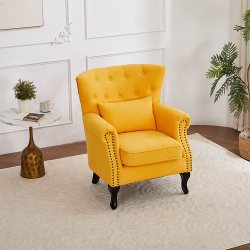 Occasional velvet queen anne - occasional,