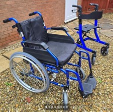 Lightweight 4 wheel rollator