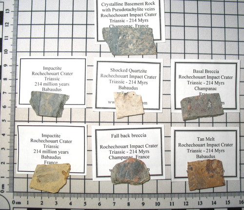 Rochechouart france meteorite - france,