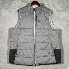 Nike Vest Mens XL Gray Puffer