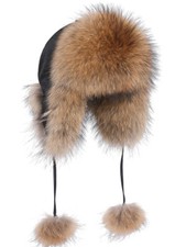 Women's Real Fox  Trapper Hat
