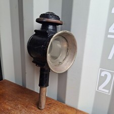 Antique Carriage/Coach lantern, Cast iron Marked A R & G W