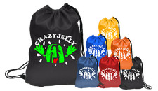 CRAZY JELLY PE DRAWSTRING Inspired Youtuber Boys & Girls BAG. GIFT IDEAS