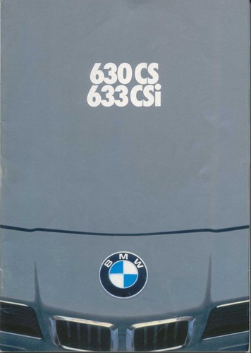 Bmw series 1978 original uk - 6-series,