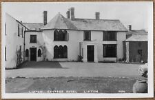 RP Lifton Cottage Hotel real photo postcard Devon Cornwall border nr Launceston