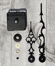 Quality Silent Quartz DIY clock mechanism movement Kit LARGE Hands Wall clock  