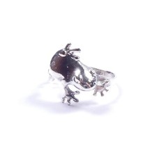 Frog Ring 925 Sterling Silver