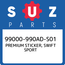 99000-990AD-S01 Suzuki Premium sticker, swift sport 99000990ADS01, New Genuine O