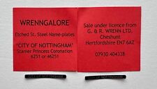 WRENN Etched model railway