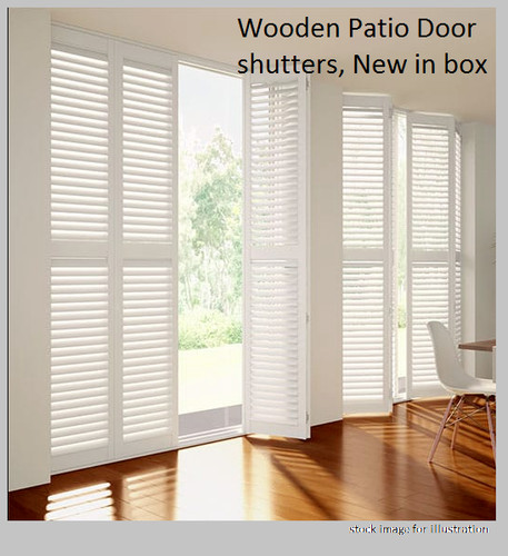 Patio door wooden - patio, plantation