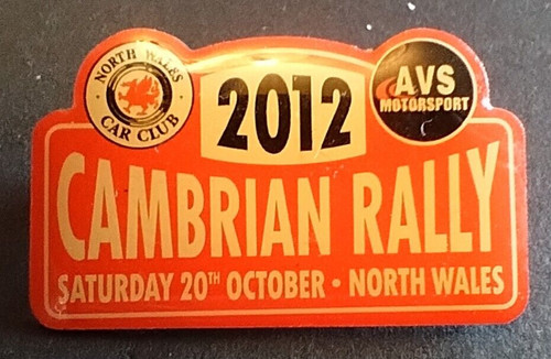 Cambrian rally 20th october - 20th,