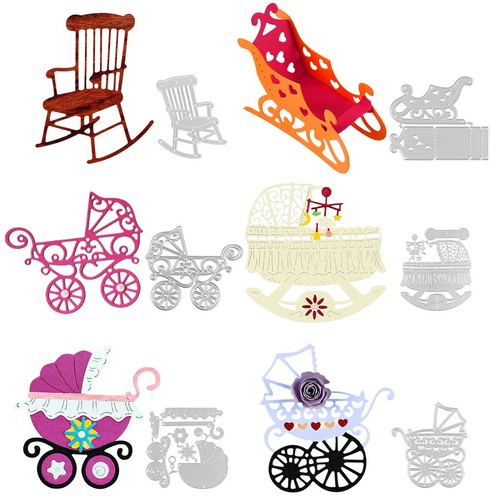 Baby carriage metal cutting - metal,