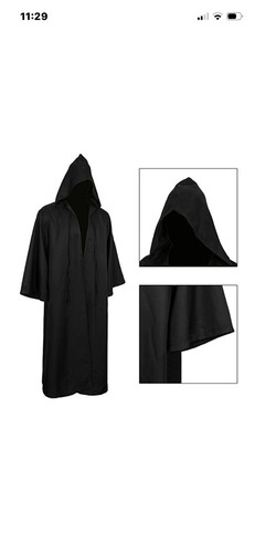Hooded robe star wars - star, jedi
