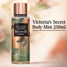 Victoria's Secret Body Mist Bare Vanilla Noir Fragrance Spray For Women’s 250ml