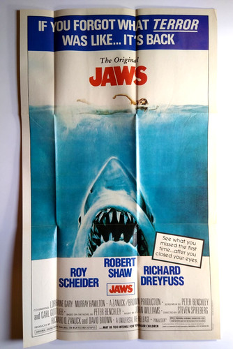 Vintage jaws movie - vintage,