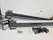 FORD SKI SNOWBOARD HOLDER CARRIER ROOF RACK 1301032 GENUINE THULE DELUXE 727