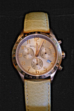 BERNARD H. MAYER UNISEX CHRONOGRAPH WATCH (IRIS) IN UNUSED CONDITION.
